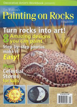 Painting On Rocks Magazine - Lin Wellford - 2003 July